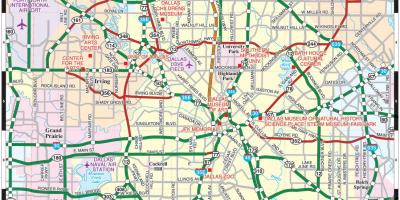 Град Далас мапи